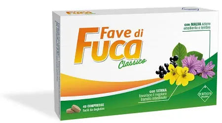FAVE DI FUCA 40 COMPRESSE SENNA EURITALIA PHARMA (div.COSWELL)