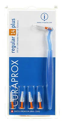 CURAPROX CPS REGULAR CPS 14 CON 5 SCOVOLINI + SUPPORTO CURADEN AG