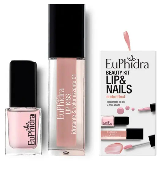 EUPHIDRA COFANETTO BEAUTY KIT NUDE EFFECT 1 GLOSS + 1 SMALTO ZETA FARMACEUTICI SpA