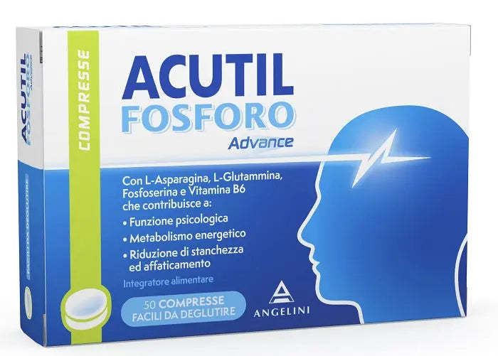 ACUTIL FOSFORO ADVANCE 50 COMPRESSE ANGELINI (A.C.R.A.F.) SpA