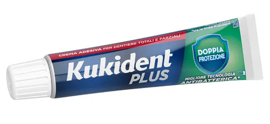 KUKIDENT PLUS DOPPIA PROTEZIONE CREMA ADESIVA DENTIERE 40 G PROCTER & GAMBLE SRL
