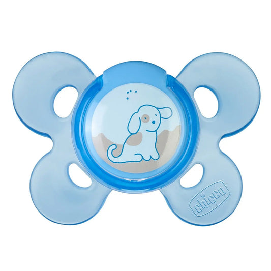 CHICCO SUCCHIETTO PH COMFORT BLU SILICONE 0 MESI + 1 PEZZO CAUCCIU' CHICCO (ARTSANA SpA)