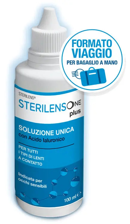 SOLUZIONE UNICA STERILENS ONE PLUS CON ACIDO IALURONICO 100 ML EUROSPITAL SpA