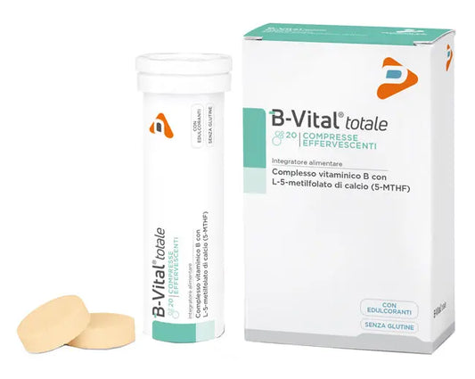 B-VITAL TOTALE ARANCIA 2 TUBI 10 COMPRESSE EFFERVESCENTI PHARMA LINE Srl