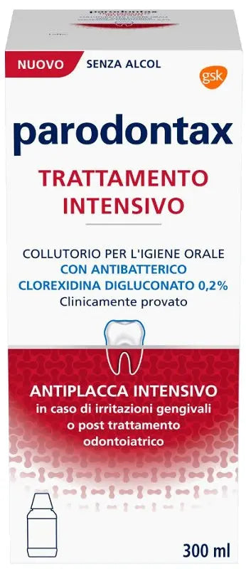 PARODONTAX TRATTAMENTO INTENSIVO CLOREXIDINA 0,2% HALEON ITALY Srl