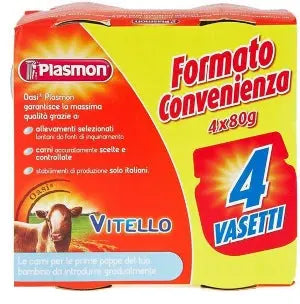 PLASMON OMOGENEIZZATO VITELLO 4 X 80 G PLASMON (HEINZ ITALIA SpA)
