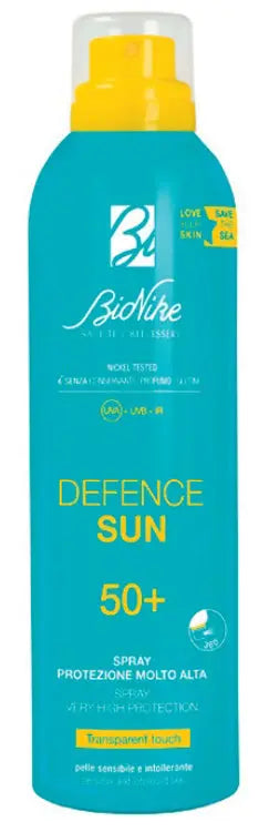 DEFENCE SUN SPRAY TRANSPARENT TOUCH 50+ 200 ML I.C.I.M. (BIONIKE) INTERNATION