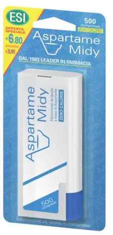 ESI ASPARTAME MIDY 500 COMPRESSE OFFERTA SPECIALE ESI Srl