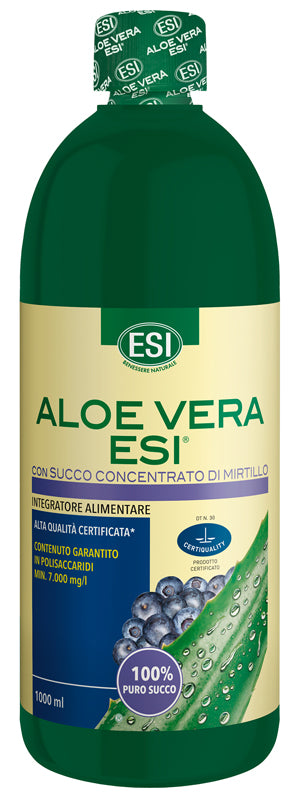ESI ALOE VERA SUCCO MIRTILLO 1000 ML ESI Srl