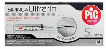 SIRINGA PIC ULTRAFINE 5 ML AGO 14 10 PEZZI PIKDARE SpA