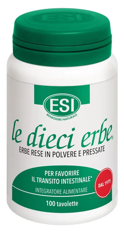 ESI LE DIECI ERBE 100 TAVOLETTE ESI Srl