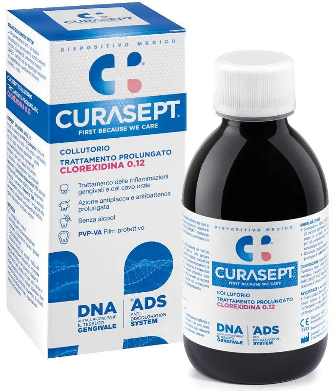 CURASEPT COLLUTORIO 0,12 ADS + DNA 200 ML CURASEPT SpA