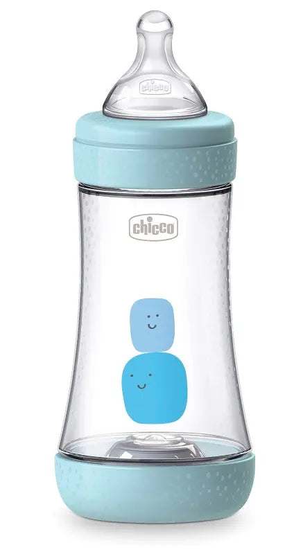 CHICCO BIBERON PERFECT 5 BOY 240 ML IN SILICONE 2 FORI CHICCO (ARTSANA SpA)